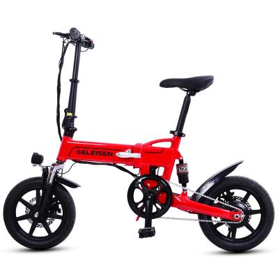 China OEM Mountain Bike GELEISEN Electric Bicycle Ebike 36V 350W High Quality Smart Electric City Mini E Bike Moped Feature Fashion E-Bike Woman for sale