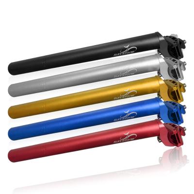 China Wholesale 6061 Aluminum Alloy Bicycle Accessories 27.2/31.6mm Suspension Aluminum Alloy Seatpost Shock Absorber For Mountain Bike Cycling Seat Post for sale