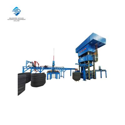 China Building Material Shops Industrial  multi fan flanging punching machine flange drilling large tdc flanging machine for sale