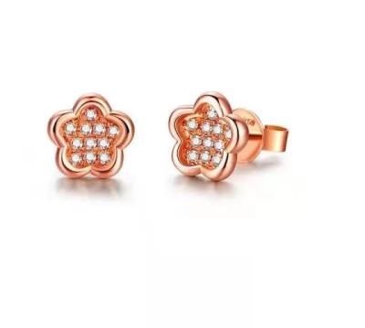 China High Quality Jewelry Fashion Minimalist Diamond Earring Diamond For Women High Quality Earring for sale