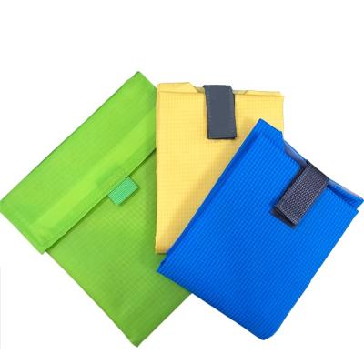 China Eco Friendly Custom Bpa Food Fabric Storage Bag Washable Envelope Free Reusable Sandwich Bag For Lunch for sale