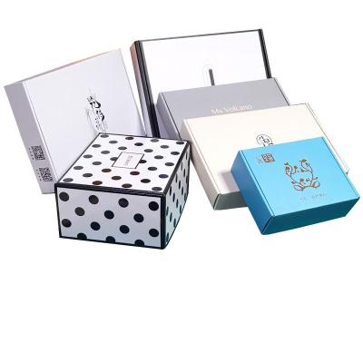 China Disposable custom logo white card jars scarf pants packing case cake gift drawer box for jewelry accessory jewelry storage box with ribbon for sale