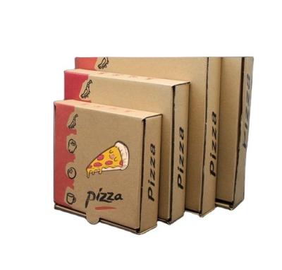 China Disposable Made In China Custom Pizza Packing Box Printed Designed Pizza Box for sale