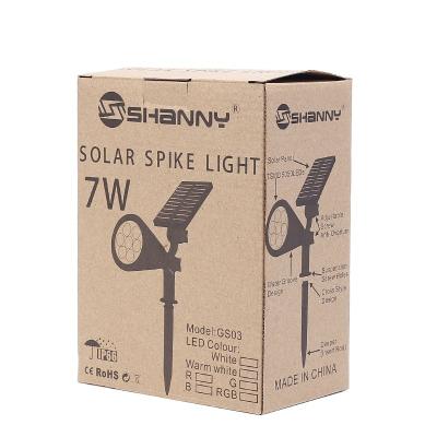 China Disposable Cheap Led Light Packaging Rigid Paper Boxes Custom Printed Electronic Products Packing Corrugated Box for sale