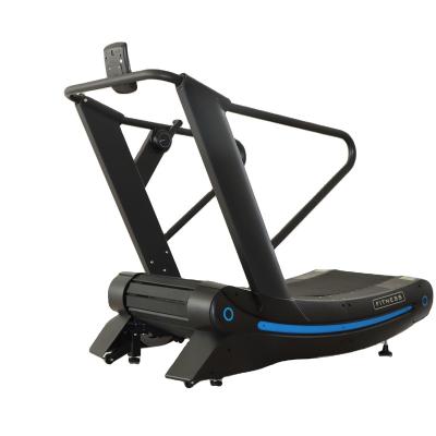 China Factory Universal Supply Ordered Small Cheap Curved Manual Fitness Treadmill for sale