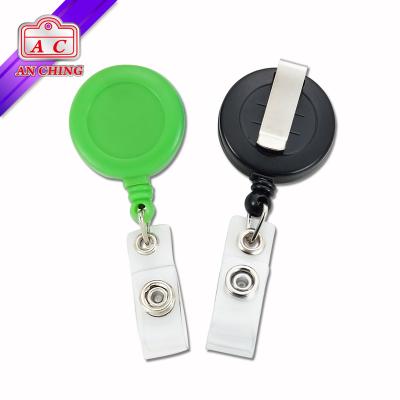 China Popular Retractable YoYo Badge Reel ID Card Holder for ID Holder for sale