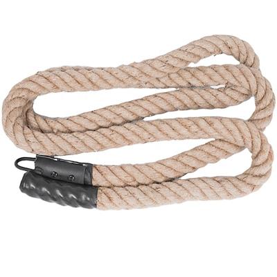 China Grip Fitness Gym Training Rope Twisted Jute Rope Climbing Rope Durable And Comfortable for sale