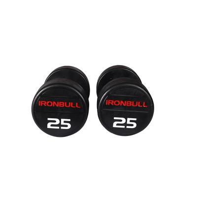 China Gym Weightlifting Best Selling Unisex Gym Weightlifting Rubber+cast Iron Dumbbell for sale