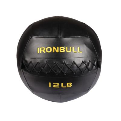 China Arm Shaping Popular Strength Training Medicine Balls Gym PU Wall Balls for sale