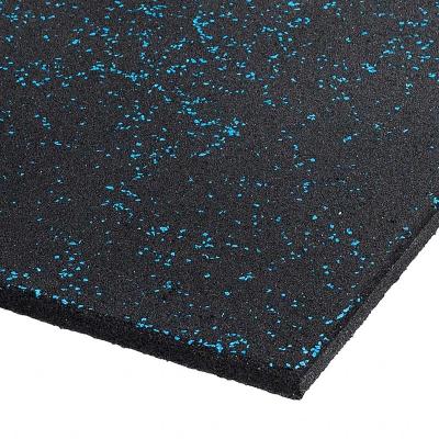 China Non-Toxic High Density Rubber Floor Mat Fitness Mat Gym Exercising Mats for sale