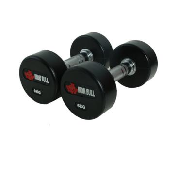 China Good Looking And Wearing Dumbbell Cheap Fitness Dumbbell Rubber Coated Dumbbell With Customer Logo for sale