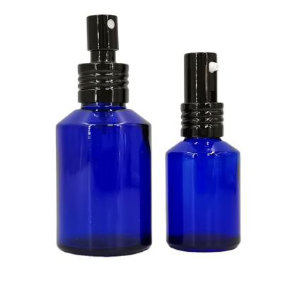 China Wholesale Fine Mist 50ml Personal Care Spray Bottle Frosted Glass Bottle for sale