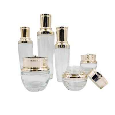 China 60ml 120ml Personal Care Skin Care Bottle Luxury Cosmetic Pump Lotion Bottle Airless Set for sale