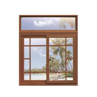 China Folding Sliding Window Simple Screen Design Two Tracks Aluminum Sliding Window for sale