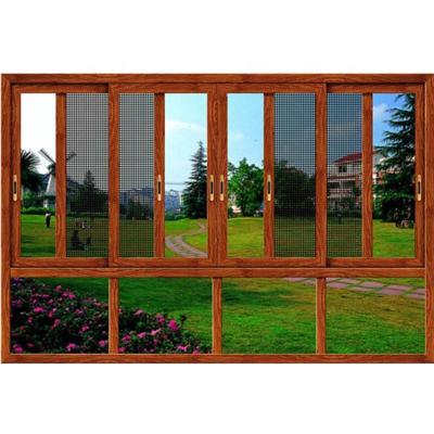 China Chinese Supplier 55/75 Single Track Sliding Window Shipping Folding Screen Concise Design for sale