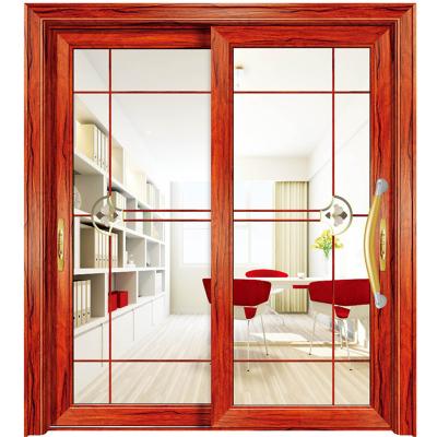 China Heat insulation china supplier provide excellent upvc sliding doors, french doors for sale