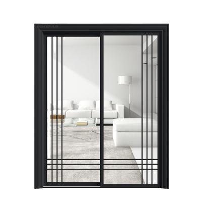 China Heat insulation aluminum alloy sliding doors, thermal break sliding doors, heavy duty sliding doors for sale