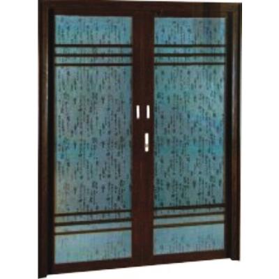 China Heat insulation upvc french door, bacon taste door, kitchen door for sale