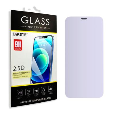 China Cell Phone Blue Light Blue Light Resistant Screen Anti Tempered Glass Film 2.5D Protective Film Applies To The Whole Series Of iPhones for sale