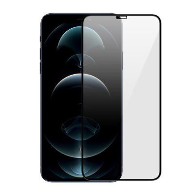 China 2.5D 9h High Transparency Anti-fingerprint Screensaver Tempered Glass Film For iPhone 13 Pro Max Screensaver for sale