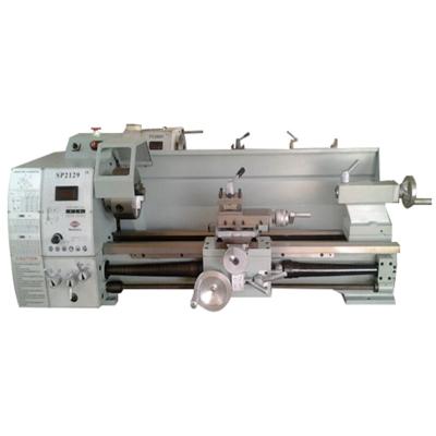 China Building Material Stores Mini Metal Lathe 1.5KW Mini Metal Lathe Manual Lathe Machine SP2129-I for sale