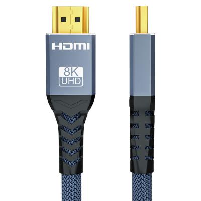 China Data Transmission 8K 8K HDMI2.1 Gold Plated 48Gbps 8K/60Hz 4K/120Hz Cable For PS5 1M 1.8M 3M 5M HDMI2.1 Cable for sale