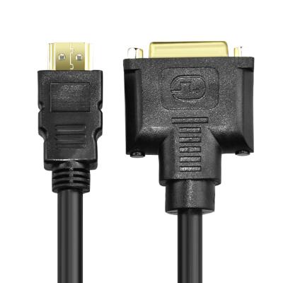 China COMPUTER 1920*1080 HDMI Cable Gold Plated PS4 Switch HDMI Male To DVI Female Extension Line Converter for sale