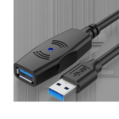 China Active Extension Cable USB 3.0 Extension Cable USB 32 Ft 10 Meter USB 3.0 Booster Chip Male To Female for sale