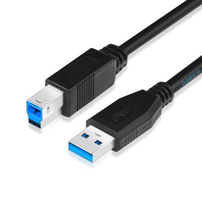 China Multimedia 0.5m 1m 2m 3m 5m USB 3.0 Type A Male To Type B Male Extension Cable USB3.0 Printer Cable Max 5Gbps for sale