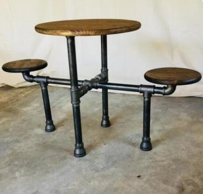 China Industrial Vintage Tables Rustic Shelf Pipe Table Legs and Furniture Desk Legs Custom Industrial Metal Pipes and Flanges for sale