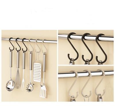 China S Shaped Hook Heavy Duty Waterproof Waterproof Gold Aluminum Modern Hanging Hook Curtain for sale