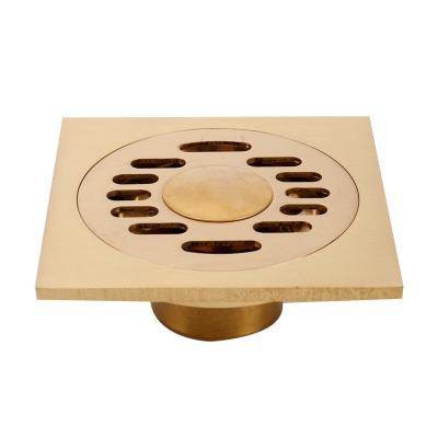 China Chinese High Quality Competent All-Copper Floor Drain Bathroom Smell-Resistant Floor Drain Not Easy To Rust Floor Drain for sale