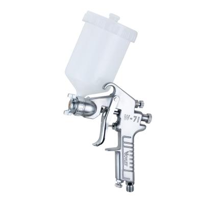 China Paint Spray Gun Voylet W71G 1.0 1.3 1.5 1.8MM Nozzle 400CC Aluminum Gravity Cup High Pressure Spray Gun for sale