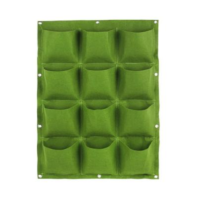 China Morden Wall 36 Pockets Wall Vertical Garden Planter Multi Pocket Indoor Hanging Plant Grow Bag For Flower Vegetable for sale