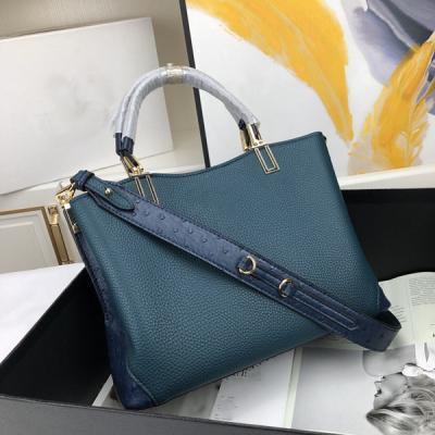 China 2019 fashion 100% brand genuine leather handbag for women bags for sale