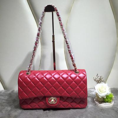 China Wholesale Normcore/Minimalist MOQ 1PCS Sheep Leather Designer Branded Luxury Handbag, Branded Handbags for sale