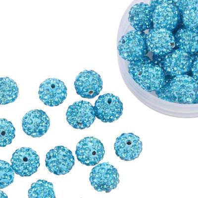 China Decoration pave Czech Crystal Disco Ball Clay Beads for sale