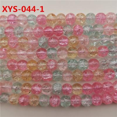 China Jewelry Making 10mm Split Crystal Lampwork Jewelry Beads Loose Stone for sale