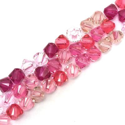 China Jewelry Making 3mm Bicone Crystal Glass Beads for Jewelry Making for sale