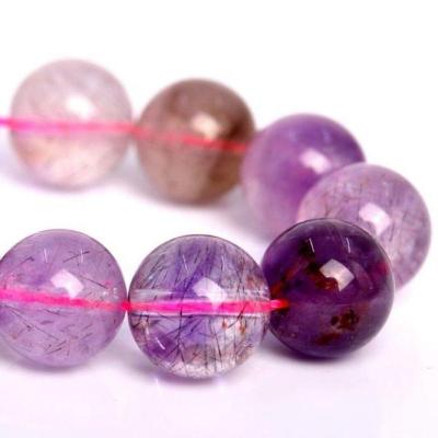 China Genuine Natural Super Decoration 8mm Beads Seven Grade Loose AA Round Gemstone Beads for sale