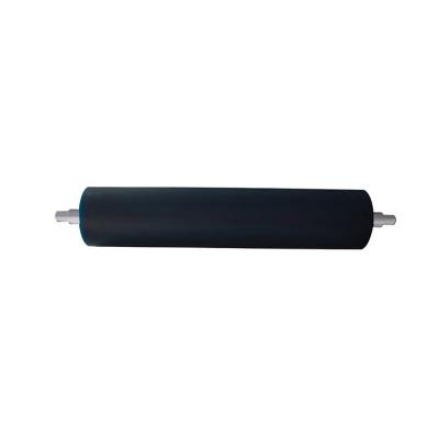 China Silicone Material Custom Vulcanized Rubber Coated Roller for sale