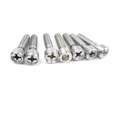 China Low Price Round Customization In Chinese Factories Stainless Steel Slotted Cutter Slotted Screws for sale