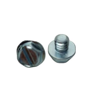 China Factory Low Price Custom Non-Standard China Carbon Steel Custom Screws Flange Plate Slotted Screw Screws Package for sale