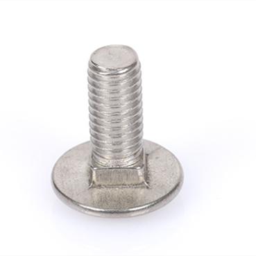 China Stainless steel factory price customization logo DIN603 M6-M12 carriage bolt mushroomhead bolt for sale