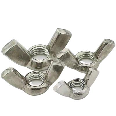 China General full range of sizes DIN315 M4 nuts ss304/316 stainless steel butterfly nut wing nut industry factory wholesales for sale