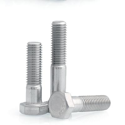 China Wholesale stainless steel hardware fasteners to stock din933 din931 low price stainless steel hex head bolts for sale