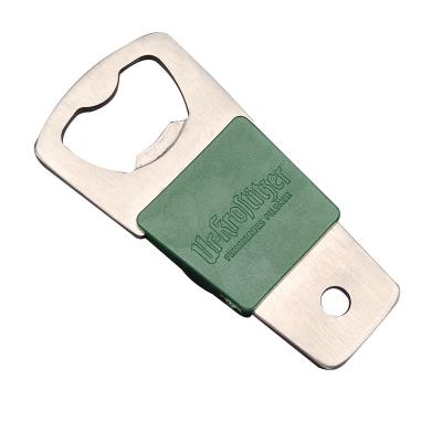 China Viable hot sales promotion stainless steel bottle opener with bottle cap for quick opening beer bottle for sale