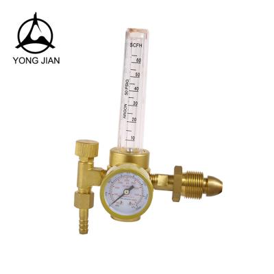 China Factory Direct Sales Stable Brass Material MIG Welding Argon And CO2 Gas Pressure Regulator for sale