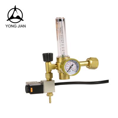 China Agricultural plant growth high precision brass/aluminum prices best with solenoid CO2 regulator for sale