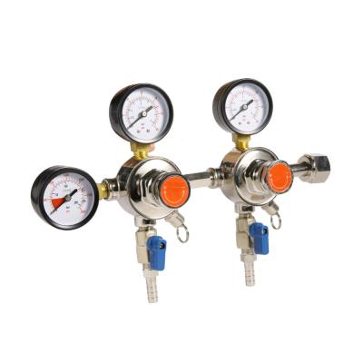 China China stable hot sales beer kegerator two stage CO2 beer regulator for sale